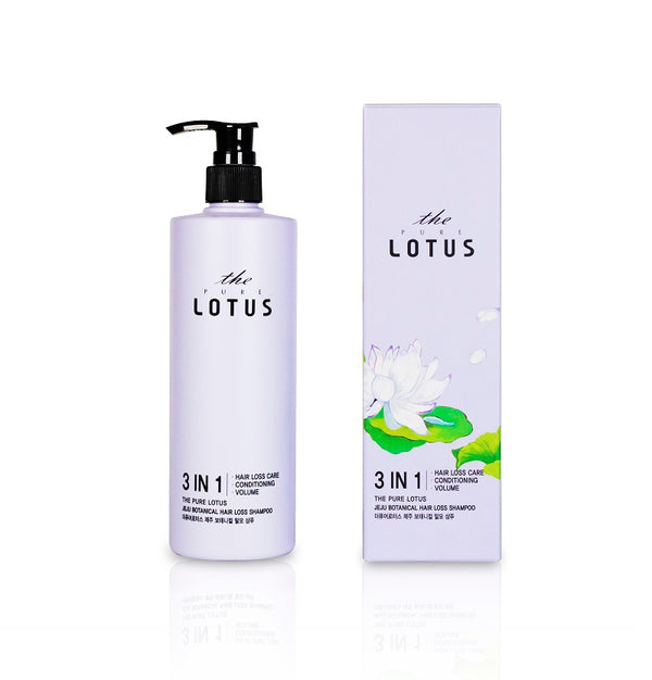 [the pure lotus] Jeju Botanical Hair Loss Shampoo - glass skin.