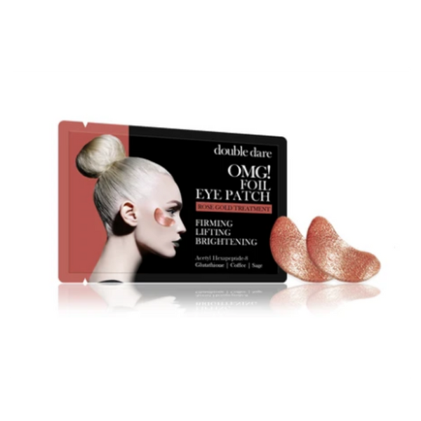 [DOULBEDARE] OMG! Foil Eye Patch - Rose Gold - glass skin.