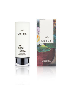 [the pure lotus] Lotus Leaf Sleeping Pack - glass skin.